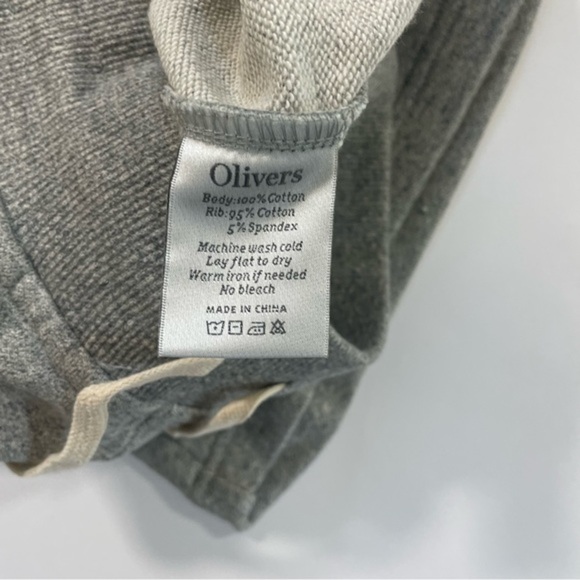 Oliver’s Apparel Sweat Shorts Grey Melange - Picture 4 of 8